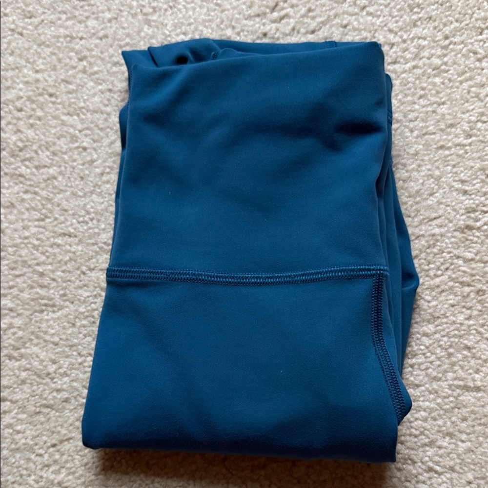 lululemon athletica Blue Legging 
Wunder train high rise tight 28 inches
